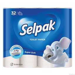 [8690530284463] 32 Papiers Toilettes Super Soft Selpak